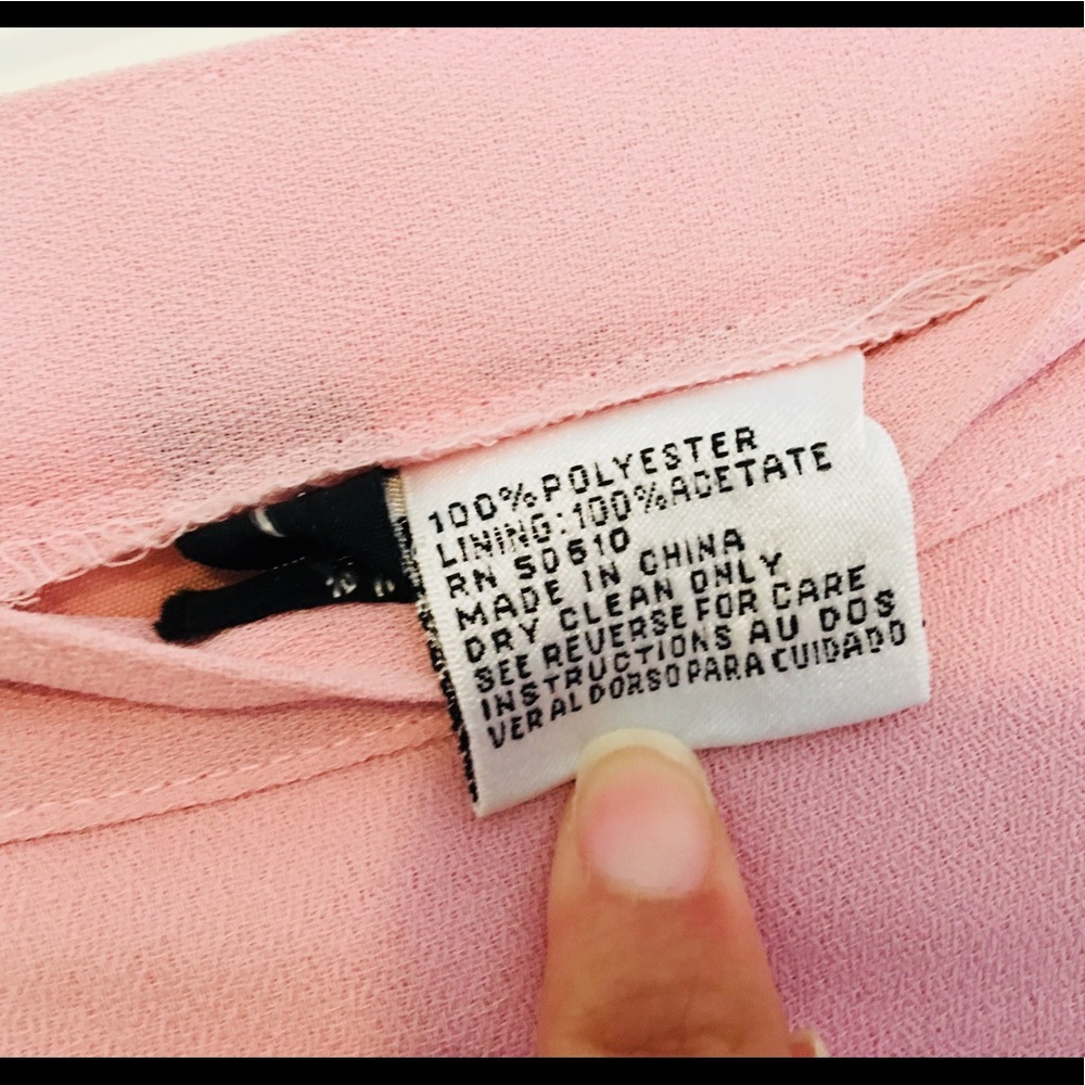 Vintage pleated pink skirt - Picture 3 of 7